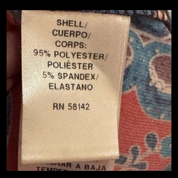 WISP Sleeveless Geometric Print V-Neck Vacation Maxi  Dress Size 12 - Picture 6 of 10